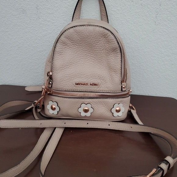Michael Kors Handbags - Michael Kors Small Leather Backpack.